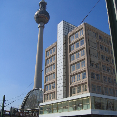 S-Bahnhof Alexanderplatz and Ferhsehturm