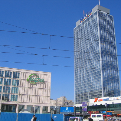 Alexanderplatz, Kaufhof and Park Inn