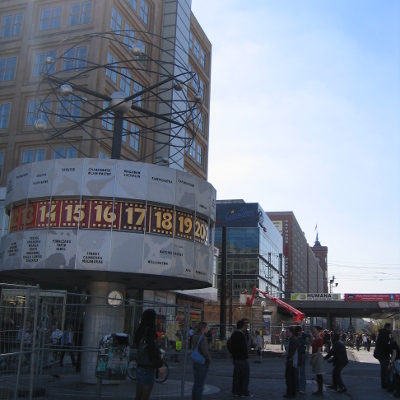 Weltzeituhr Alexanderplatz