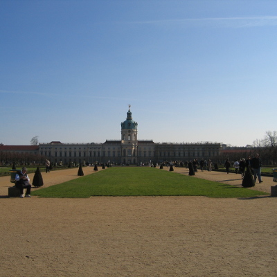 Charlottenburger Schloss, view from the Garden