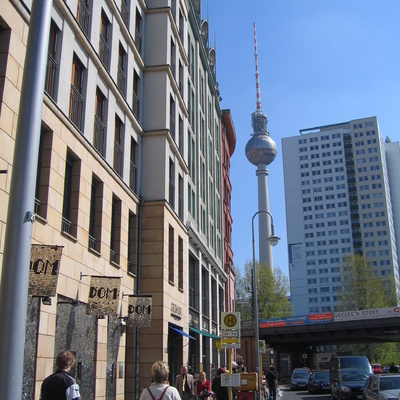 Hackscher Markt, view to Fernsehturm