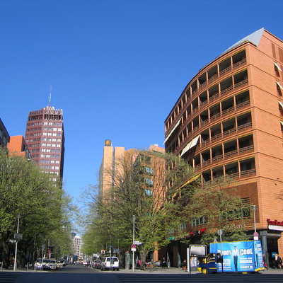 Marlene-Dietrich-Platz and left the Grand Hyatt Hotel Berlin